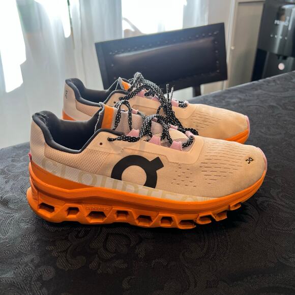 On cloud cloudmonster fawn turmeric women 8.5 running shoes - Picture 1 of 15